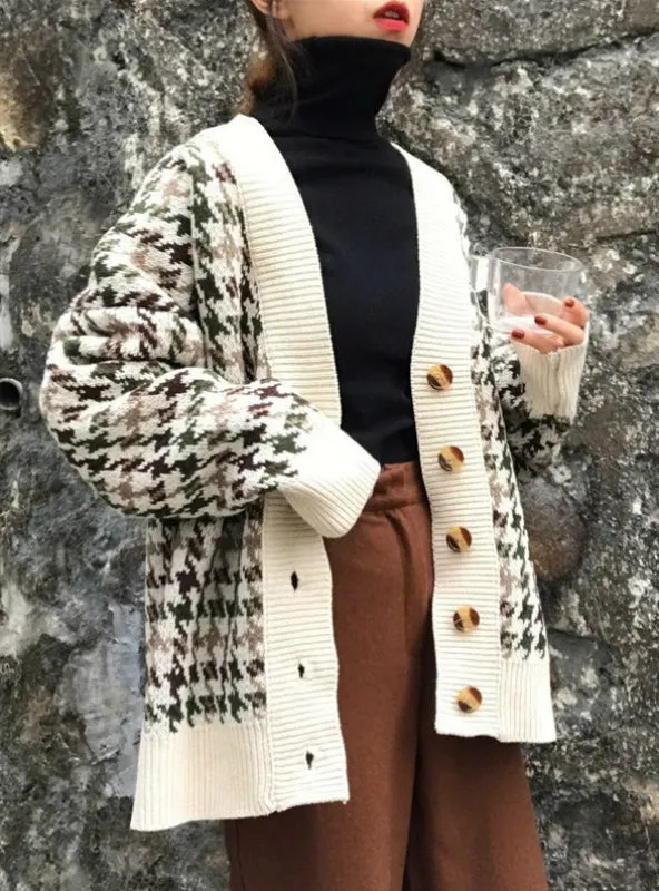 Casual Preppy Style Thick Sweaters Jumpers Women Knitting