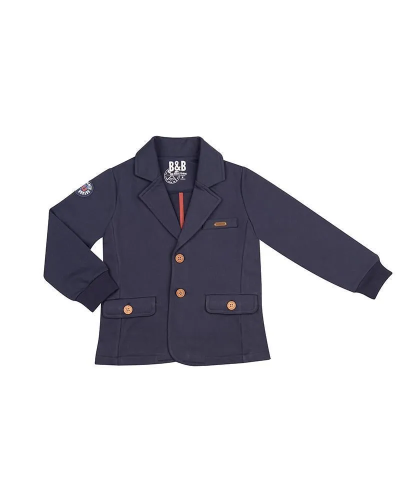 Chaqueta Rob Bebé Azul piedra Black and Blue