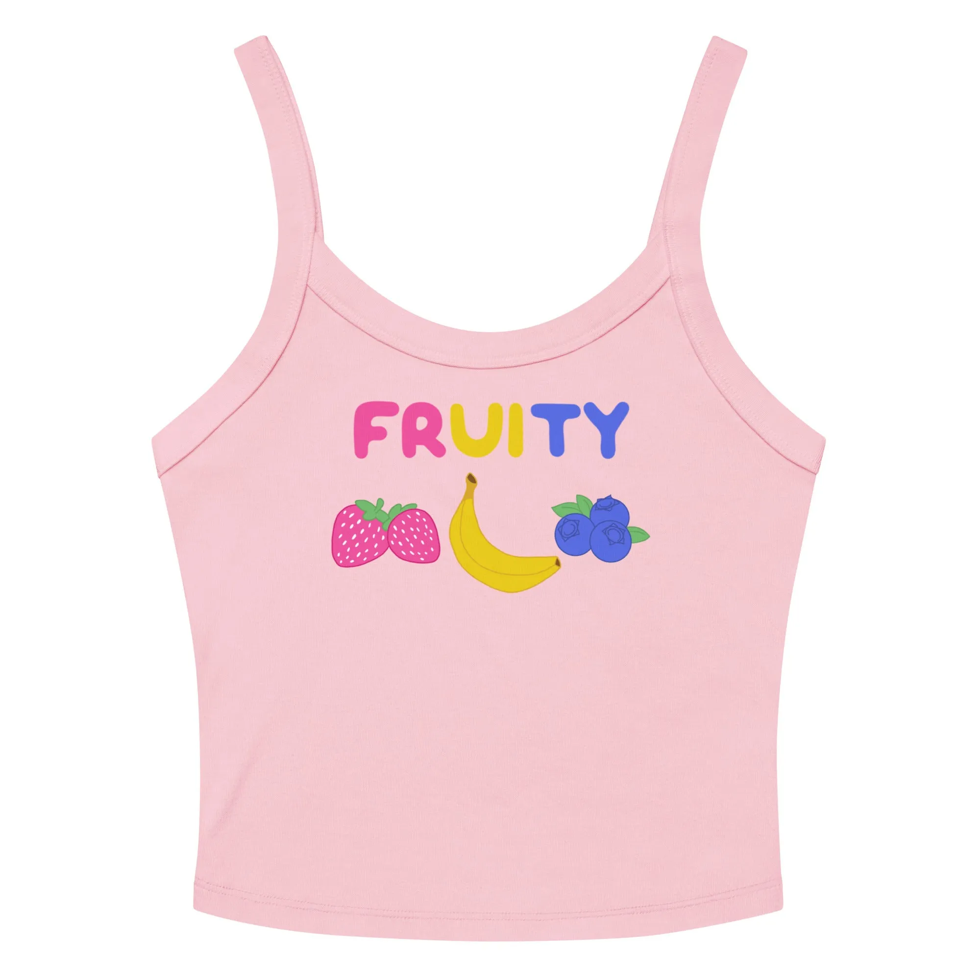 Fruity Pansexual Scoop Neck Tank Top