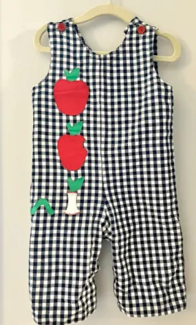 Funtasia Too Reversible Apple/Train Applique Longall