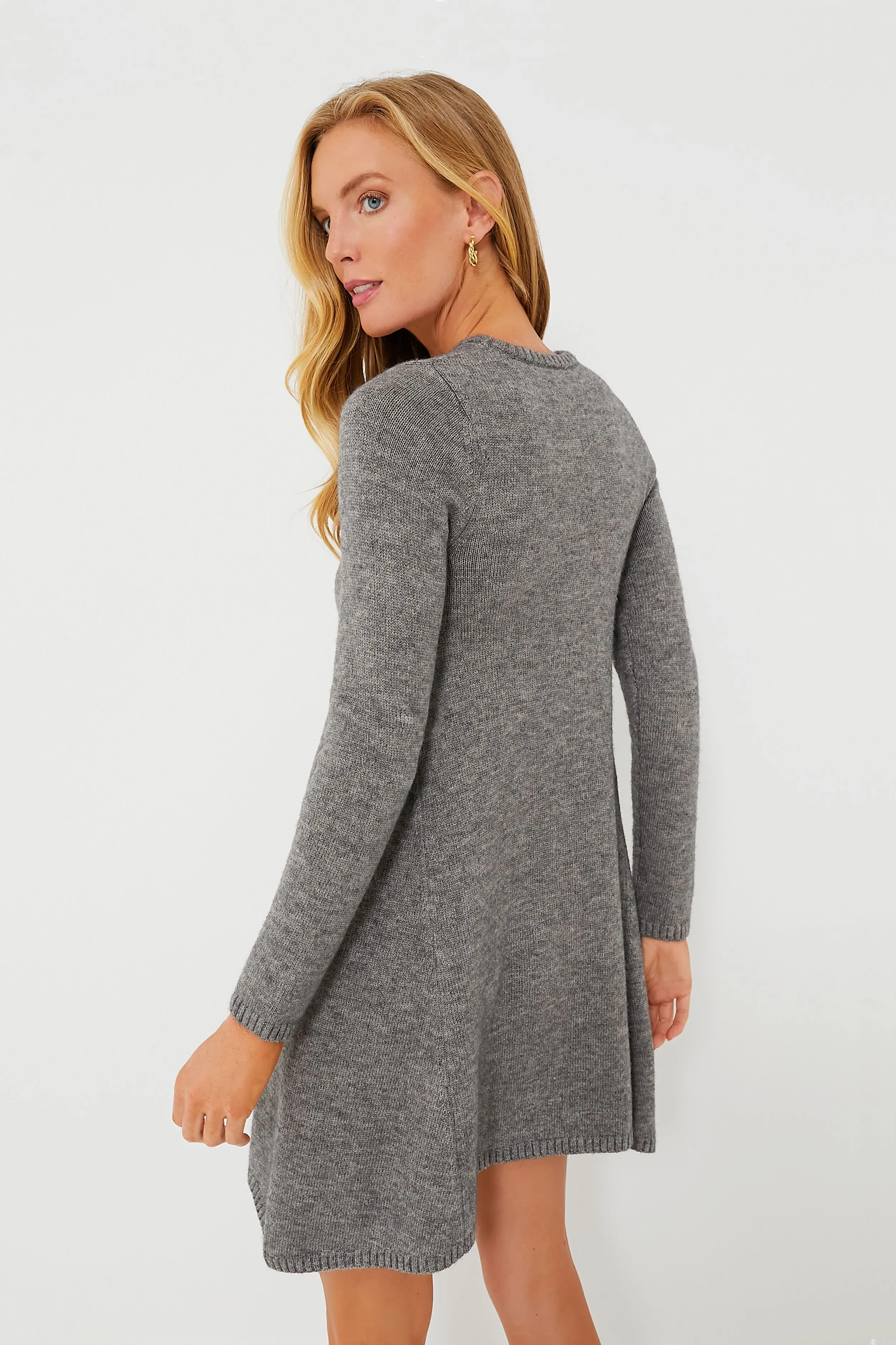 Gray Maia Knit Dress