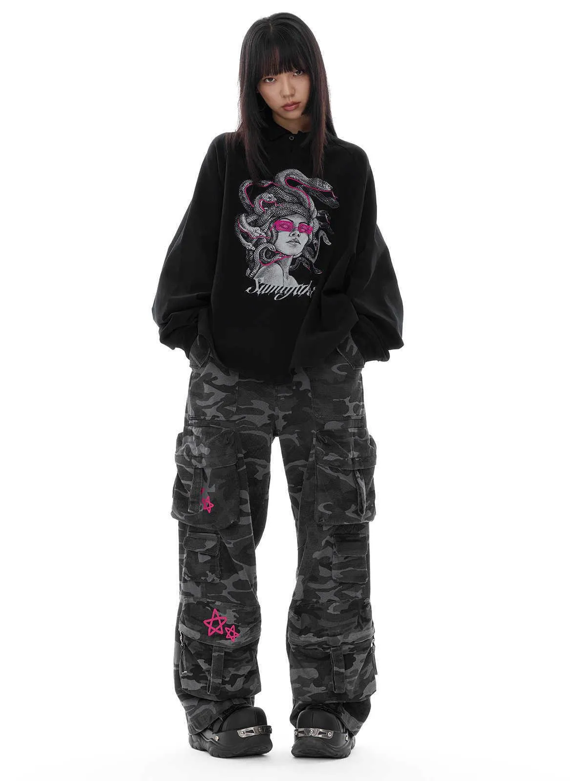 Medusa Snake Polo Sweater – Long Sleeve