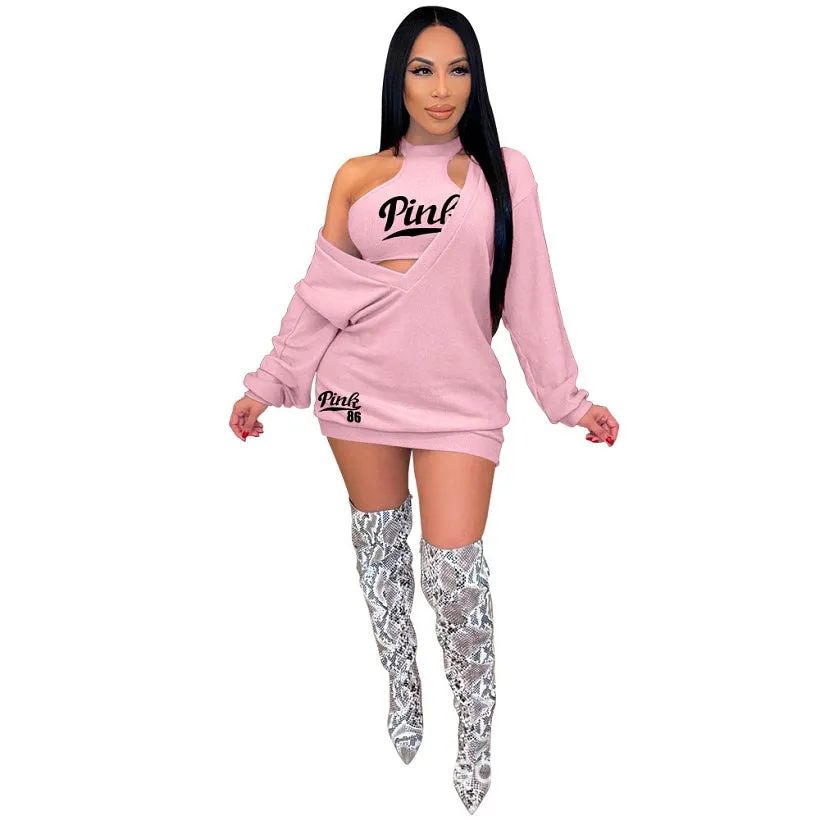 "Pink" Sweater Dress