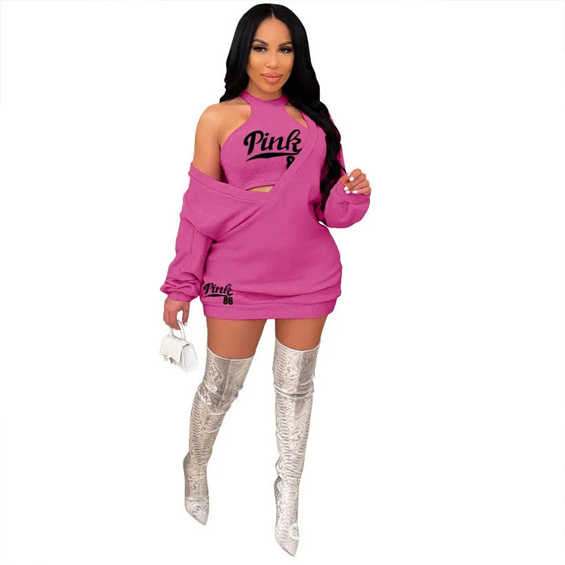 "Pink" Sweater Dress