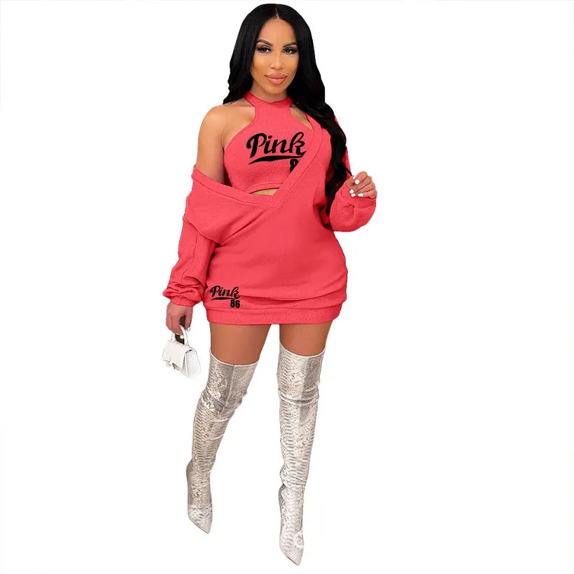 "Pink" Sweater Dress