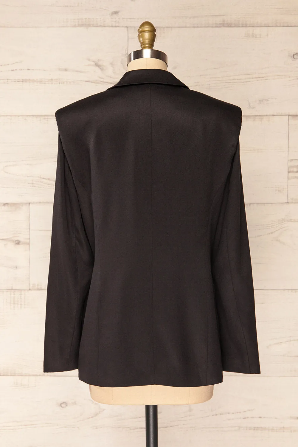 Routard | Black Buttoned Blazer