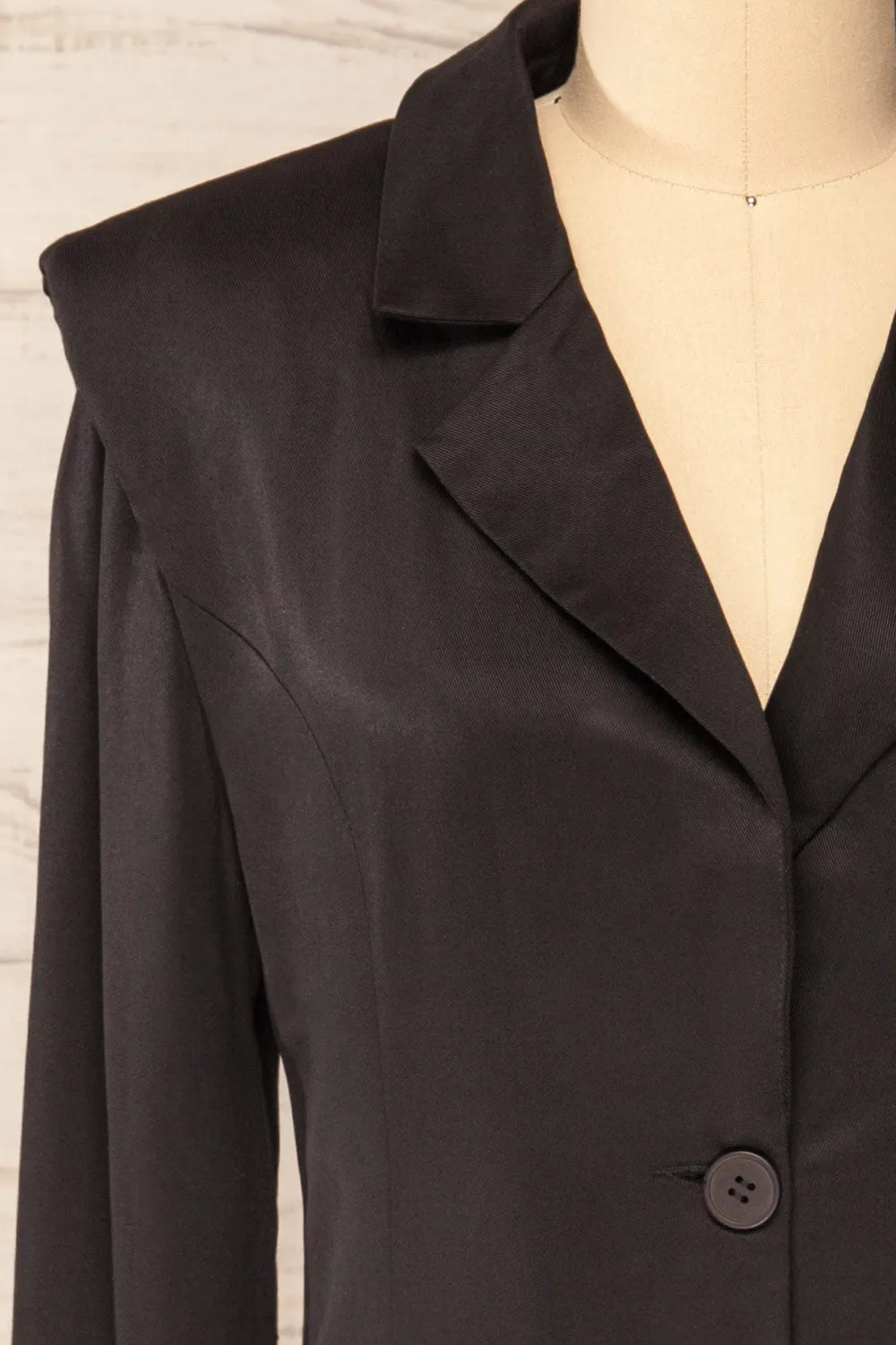 Routard | Black Buttoned Blazer