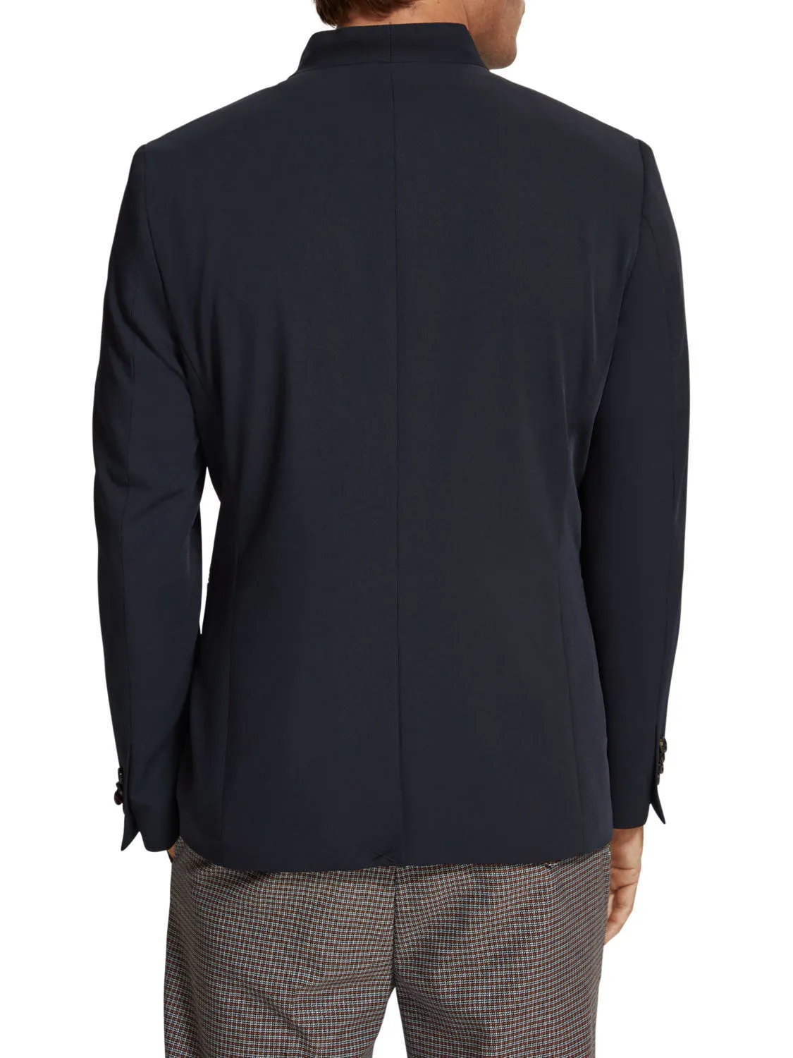 Scotch and Soda Double Breasted Kimono Collar Blazer - Night