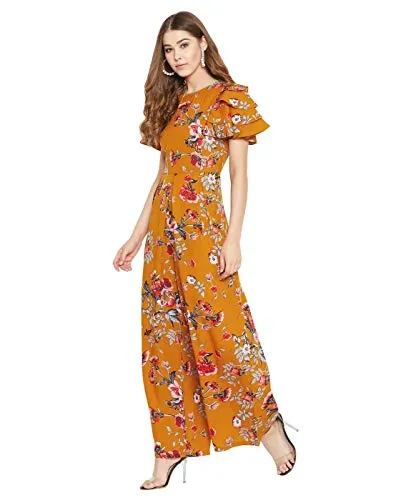 Uptownie Lite Women's Maxi Jumpsuit (Yellow,XX- Large)