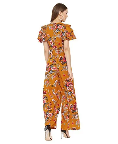 Uptownie Lite Women's Maxi Jumpsuit (Yellow,XX- Large)
