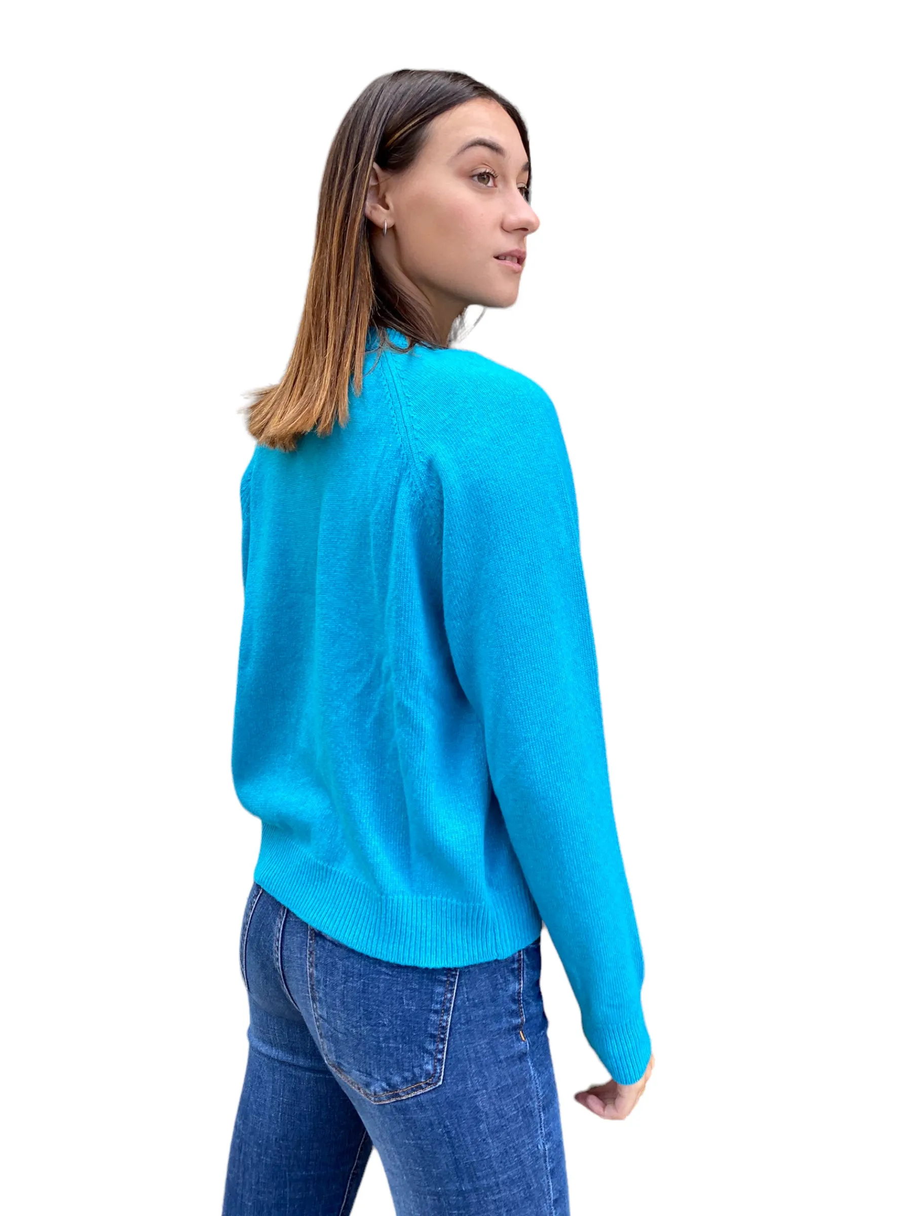 Vicolo turquoise pullover